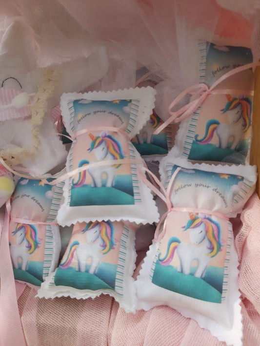 Baptism Decoration with Unicorn Theme