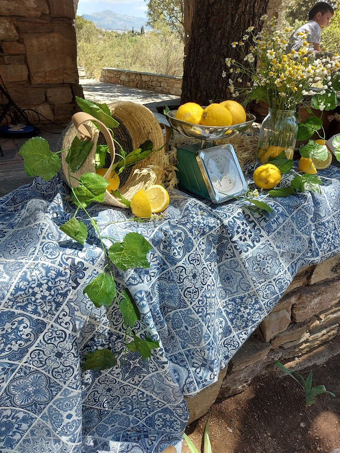 Διακόσμηση Βάπτισης με θέμα Λεμόνι