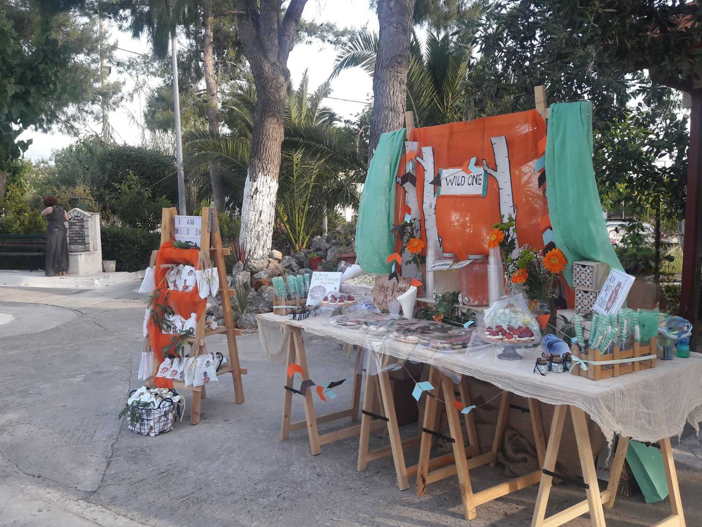 Διακόσμηση Βάπτισης με θέμα Λιονταράκι