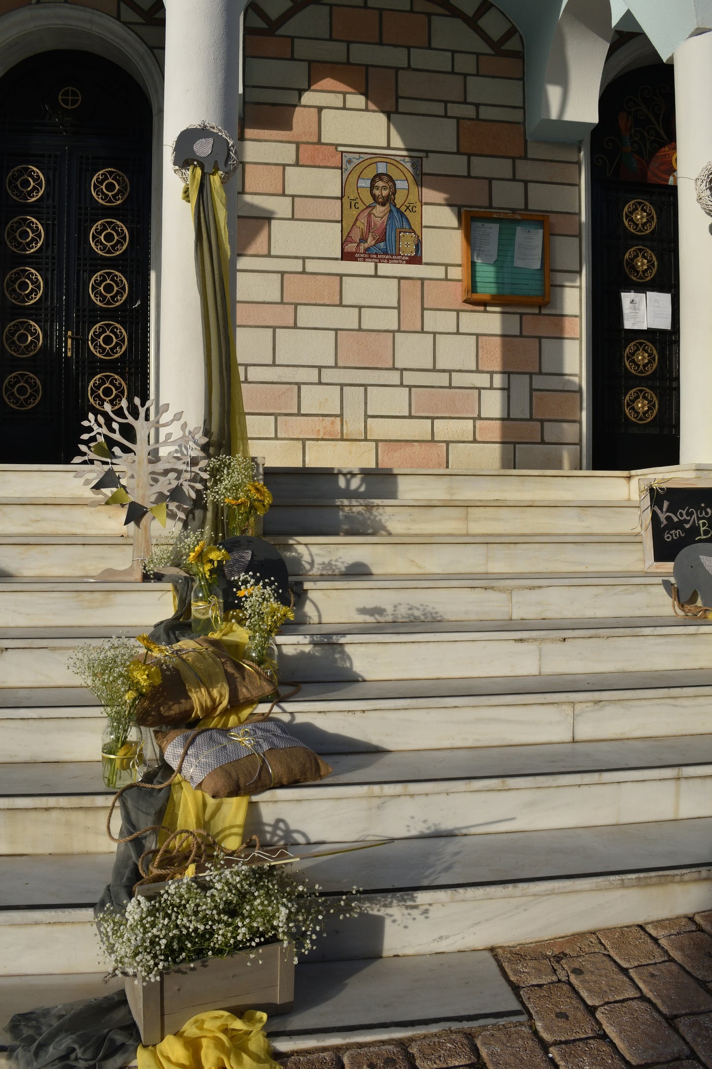 Διακόσμηση βάπτισης με θέμα το ελεφαντάκι