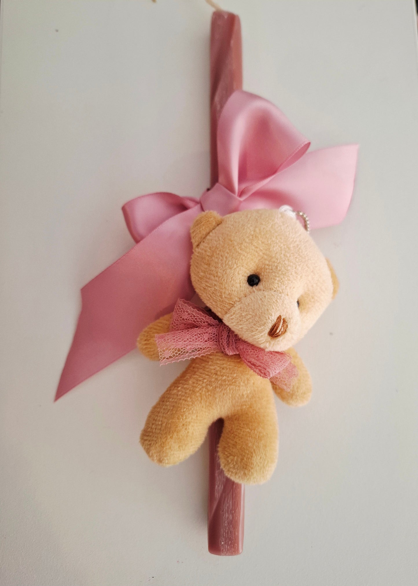 Λαμπάδα αρωματική με αρκουδάκι