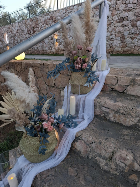 Διακόσμηση Γάμου στο Κτήμα “Ιριδα” Μαρκόπουλο Αττικής