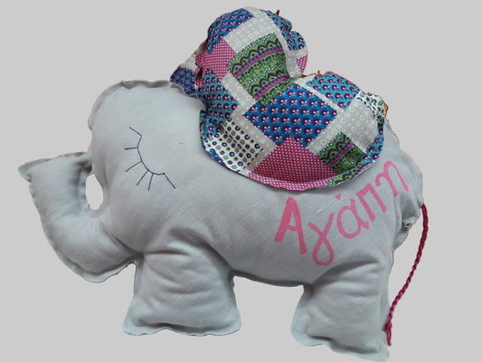 Children's Decorative Pillow Elephant