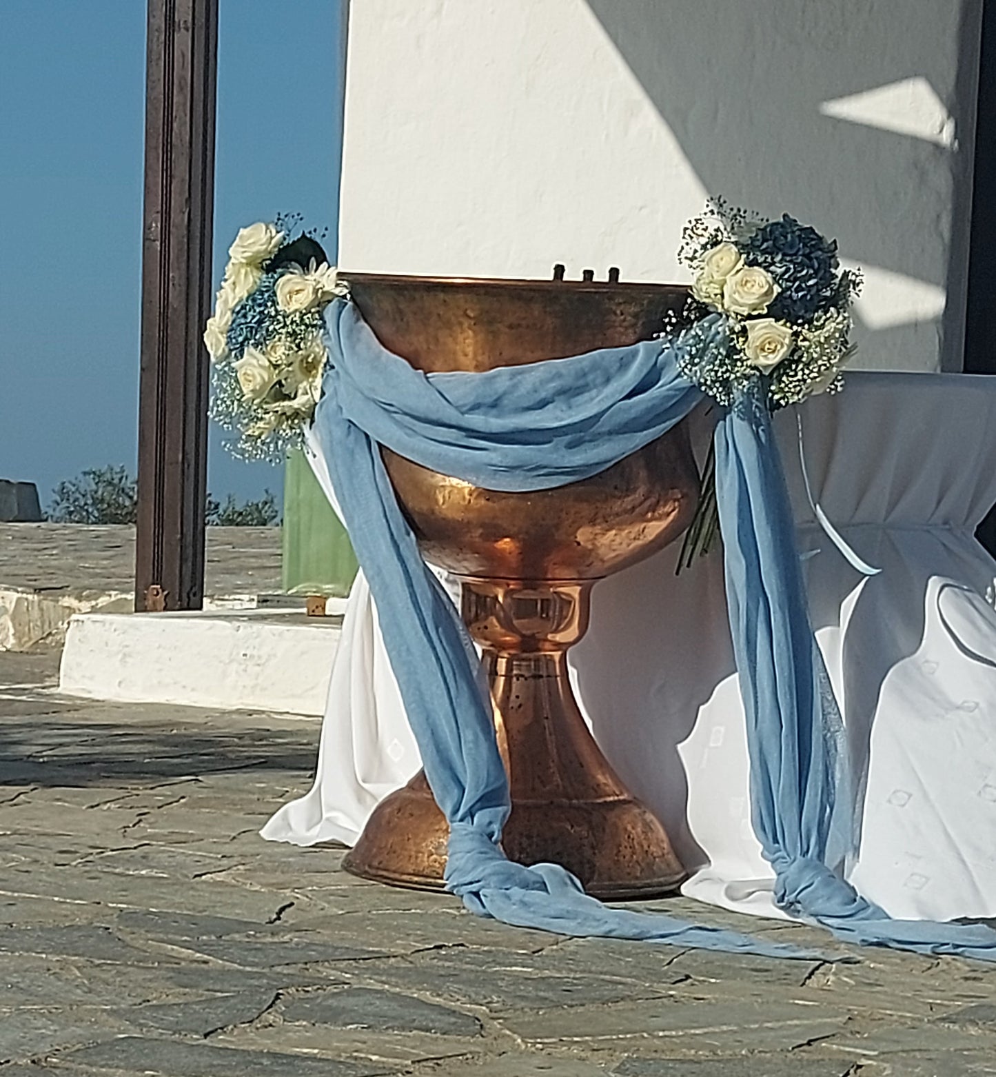 Διακόσμηση Βάπτισης με ναυτικό θέμα