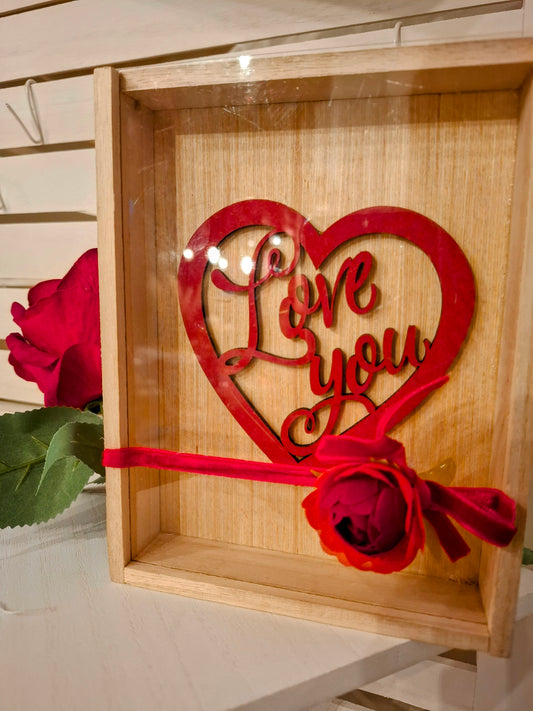 Διακοσμητικό για τον Άγιο Βαλεντίνο 'Love You'