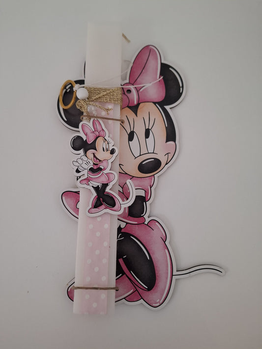 Πασχαλινή λαμπάδα με θέμα την Minnie