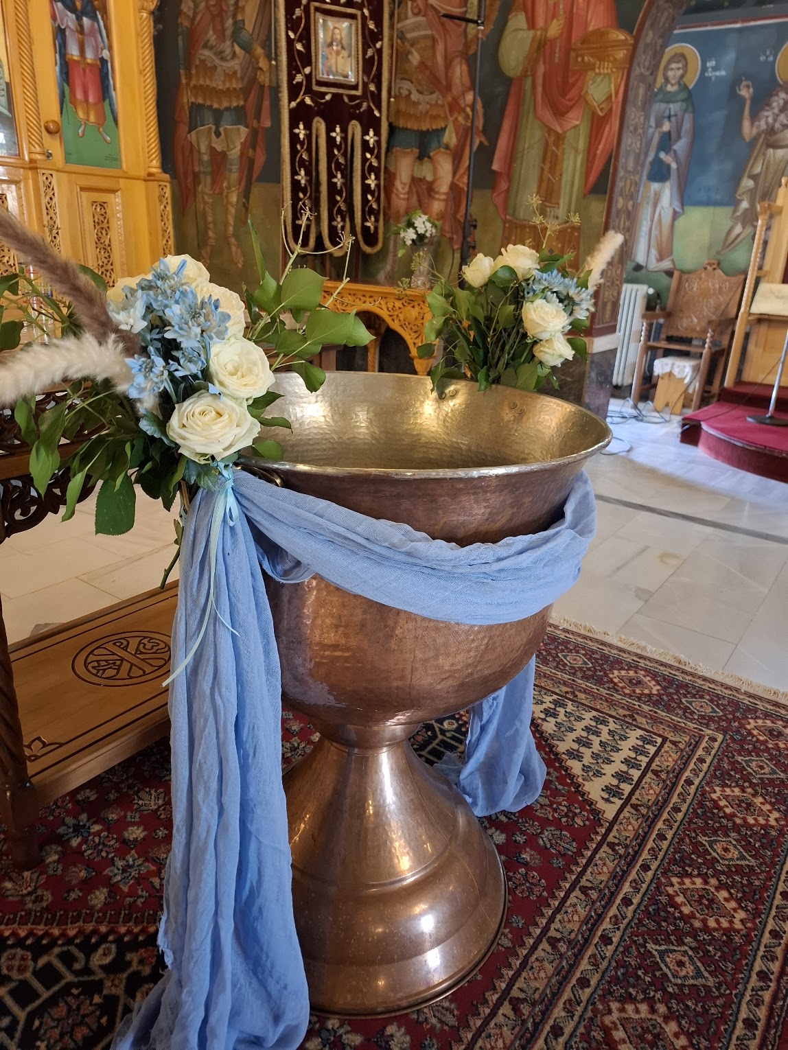 Διακόσμηση βάπτισης με θέμα πρίγκιπας