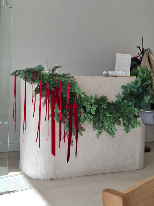 Χριστουγεννιάτικη Διακόσμηση σε κομμωτήρια