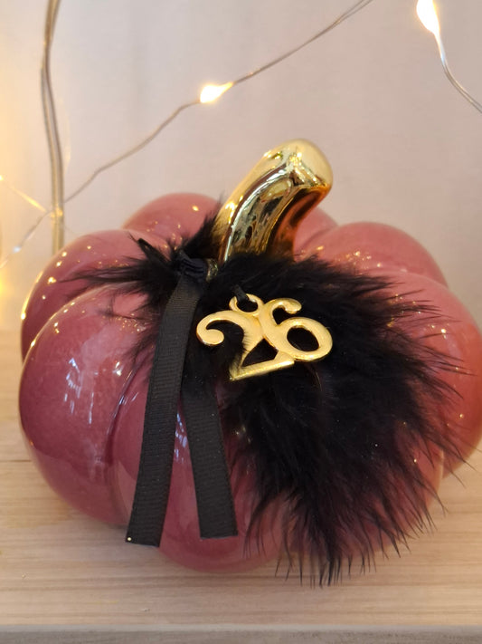 Γούρι κεραμική κολοκύθα  10χ9