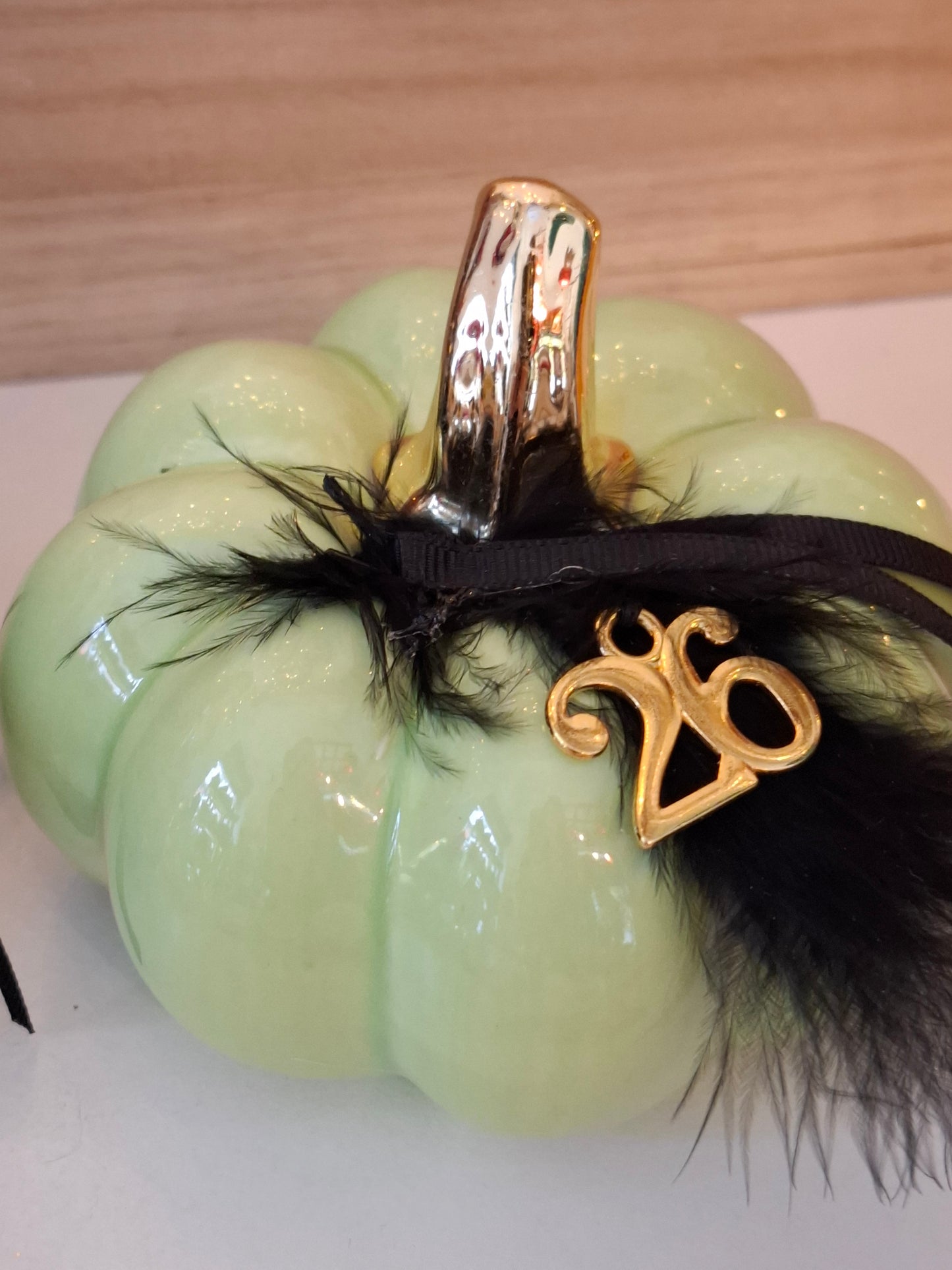 Γούρι κεραμική κολοκύθα  10χ9