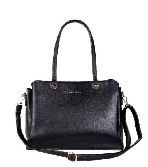 Τσάντα με χρώμα μαύρο Pierre Cardin