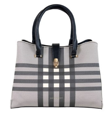 Τσάντα καρό Pierre Cardin