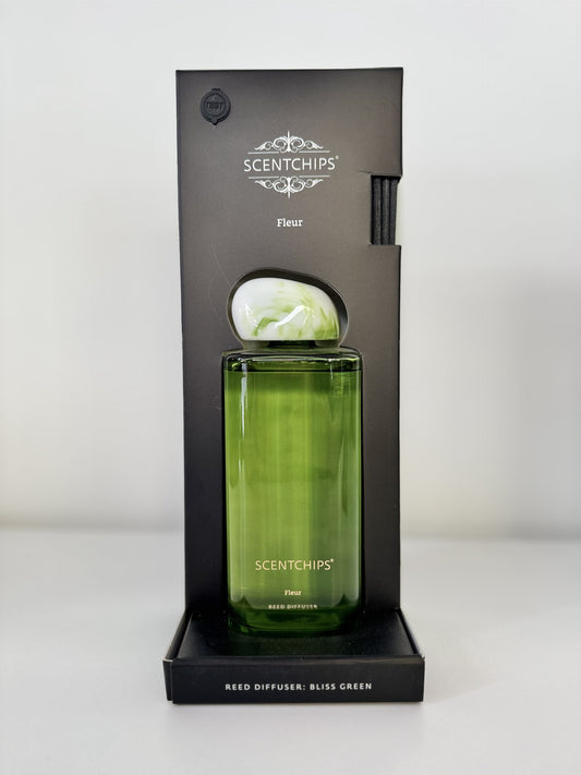 Αρωματικό χώρου με sticks Bliss Fleur Green 500ml