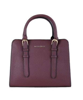 Antonio Basile bag in burgundy color